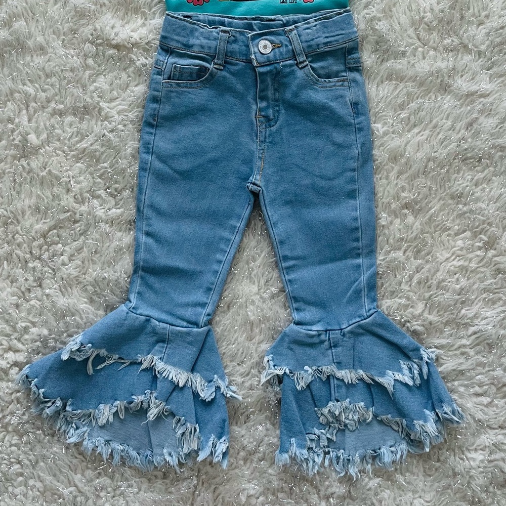 Baby bell bottoms